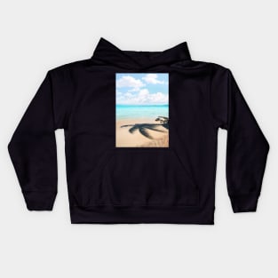 The Clear Blue Ocean Kids Hoodie